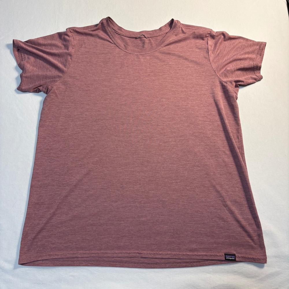 Patagonia, Capilene Cool Daily Tee, XL, Mauve, Hiking Running Active